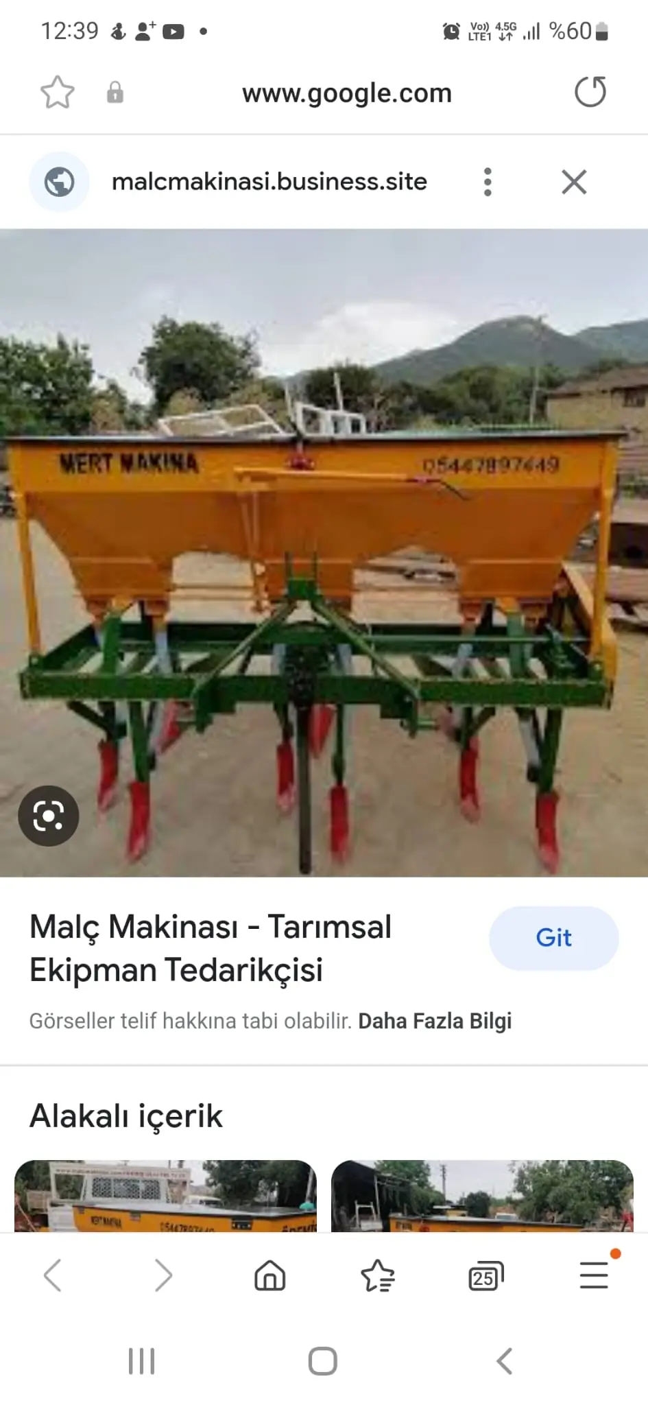 Gübreli Ara Çapa